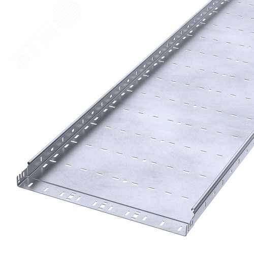 Лоток перфорированный Профи INOX (AISI 316) 500х50x3000 (2,0 мм) (6 м/уп)