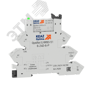 Релейный модуль OptiRel G RM38-61-12U-6-P-CO