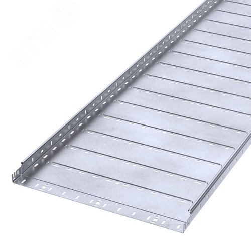 Лоток перфорированный Профи INOX (AISI 316) 600х50x3000 (1,0 мм) (6 м/уп)