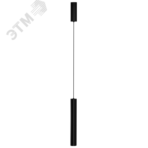 Подвесной декоративный светильник OSRAM TUBE ДСО 12Вт 3000К 800Лм IP20 черный