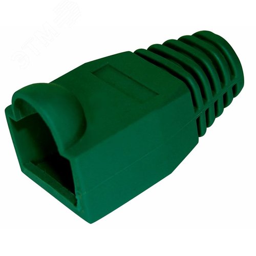 Колпачок изолирующий для разъемов RJ-45. зеленый,