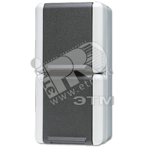 Розетка двойная вертикальная SCHUKO 16A 250V накладная IP44