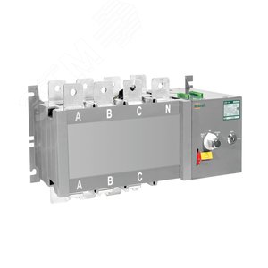 АВР на реверсивный выключатель-разъединитель и мотор приводом 1250A, 3P, 32кА АВР-108