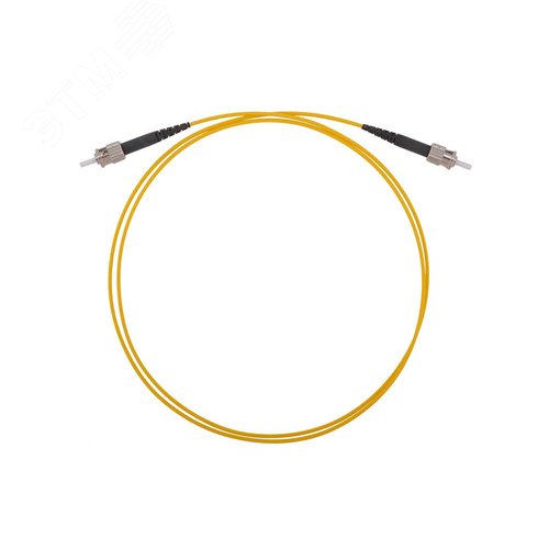 Патч-корд оптический ШОС-SM/2.0 мм-ST/UPC-ST/UPC-1.0м HS