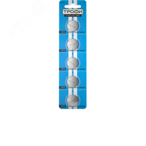 Батарейка Трофи CR2016-5BL ENERGY POWER Lithium (100/1000/78000)