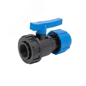 Кран шаровой компрессионный ВР разъемный d 25x1/2