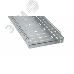 Лоток перфорированный 50x400х4000, 2,0 мм, цинк-ламельный