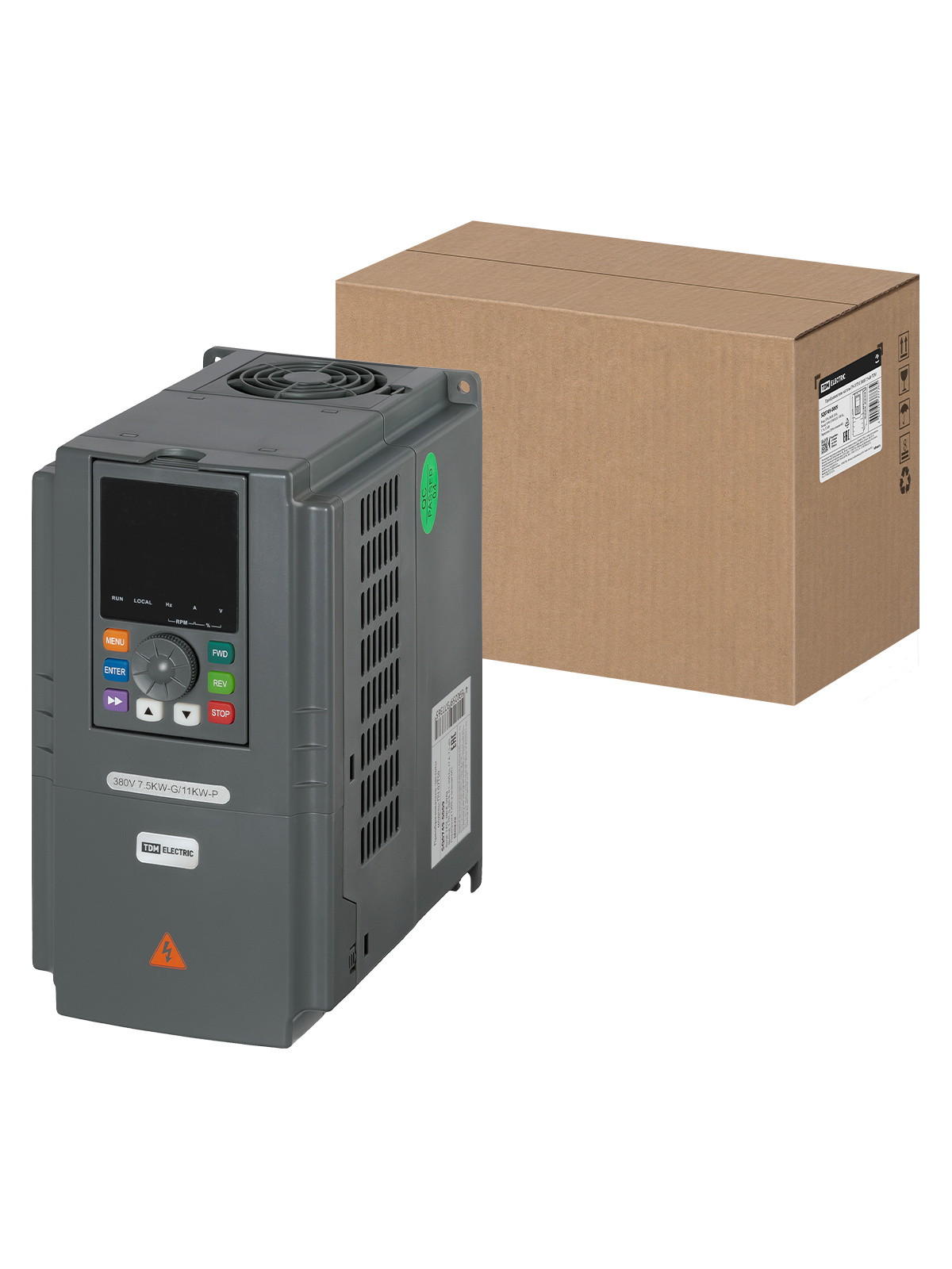 Преобразователь частоты ПЧ-07T50 380В 7,5кВт TDM