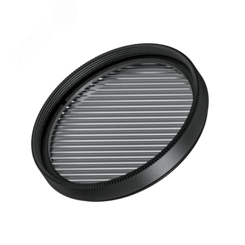 Насадка LGD-ARTIFACT-OVAL-LENS-R65 (BK) (ARL, Металл)