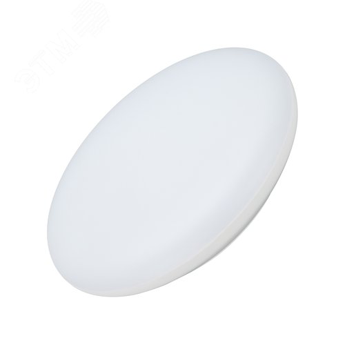 Светильник CL-FRISBEE-MOTION-R250-12W Day4000 WH, 180 deg, 230V ARL, IP54 пластик, 3 года