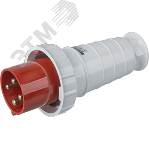Вилка NCA-SR034-63-380 переносная 63А 3P+PE IP54