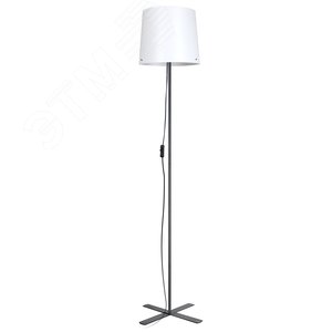 Торшер UML-T510 E27 BLACK/WHITE напольный под лампу Е27 60W Черный/Белый ТМ