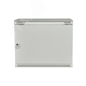 Шкаф телекоммуникационный настенный сварной 9U 600x600 ШТ-НСс-9U-600-600-М дверь металл