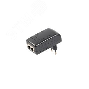 Инжектор PSE-PoE.220AC/15VA v.2 48В 0.5А PoE IEEE  802.3 af/at IEEE 802.3/802.3u