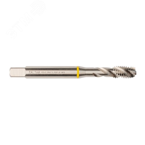 Метчик машинный YELLOW RING HSS-E, DIN 371, 35 градусов RSP, M10 x 1,5