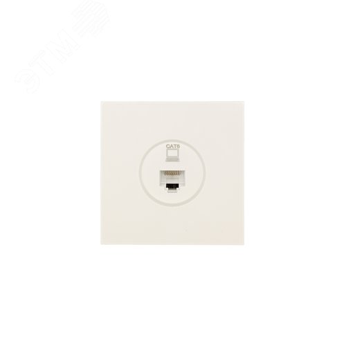 ZIMA Розетка компьютерная Cat 6, механизм, слоновая кость Lezard 704-9088-140