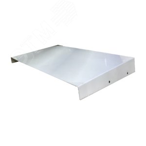 Козырек для защиты шкафа 600x600x250 мм от солнца и атмосферных осадков.
