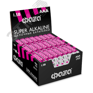 Элемент питания AAA LR03 Super Alkaline Shrink-4