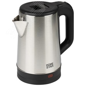 Чайник стальной HS-1041 на 1.8 л, цвет черный