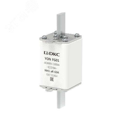 Предохранитель YON ножевого типа FG1 63А 690V характеристика arya