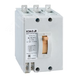 ВА21-29-321110-3IН-380-З/П 50,00А У3 АЭС ОТК