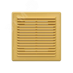 Решетка вентиляционная вытяжная, из ABS пластика 150х150, цвет Бежевый