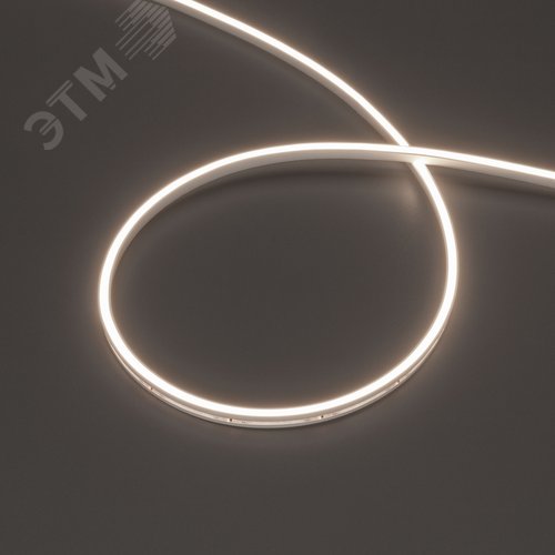 Лента герметичная MOONLIGHT-SIDE-T-M196-03x06mm 24V Day4000 7.2 W/m, IP54, 2216, 5m, wire x2 вывод кабеля прямой