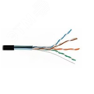 Витая пара F/UTP кат 5e 4х2х0.48 AWG24 Standart PE OUT 100м