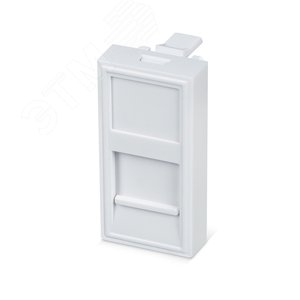 Вставка 45x22,5 (Mosaic) для 1 модуля формата Keystone Jack