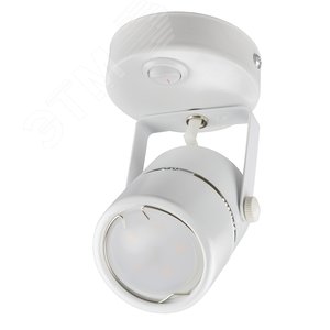 Светильник DLC-S612 GU10/B WHITE декоративный накладной Sotto Без лампы цоколь GU10 Выкл на корпусе металл белый Fametto
