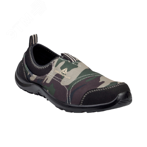 Полуботинки защитные MIAMISPKA46  из комбинированного поликоттона серии MIAMI S1P CAMO SRC, цв. хаки, р. 46