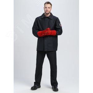 Костюм от повышенных температур Сталкер (тк.Молескин), черный,44-46,170-176