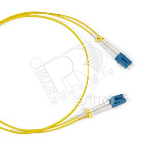 Патч-корд оптический SM 9/125 (OS2) LC/UPC-LC/UPC simplex LSZH (30м)