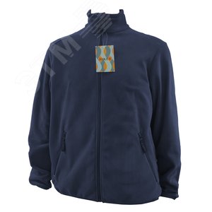 Кофта мужская флисовая арт. JF-01 цв. т/синий     (56-58) р. ХL