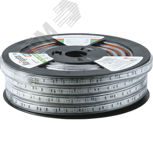 Лента светодиодная 14.4Вт/м 220В RGB IP67 60LED/м NLS-5050 20м