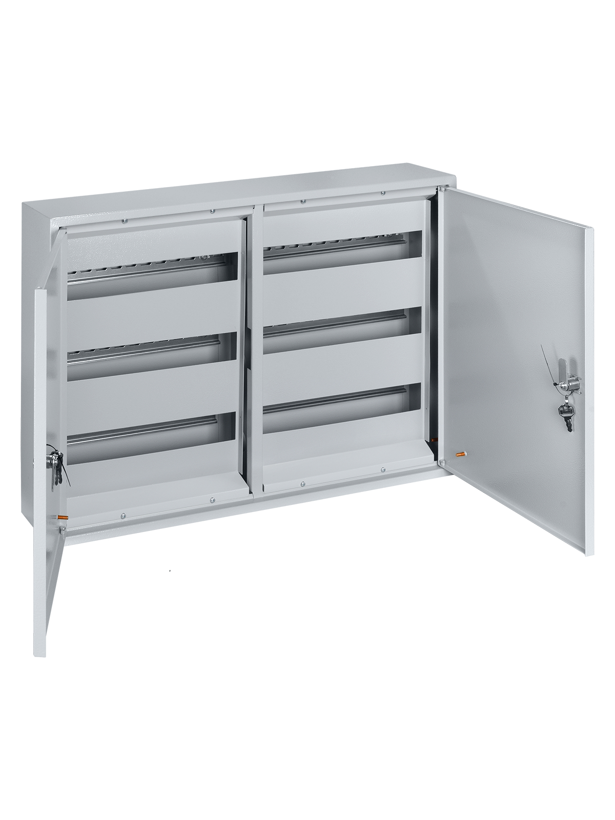 Корпус металлический ЩРН-96 (500х680х120) 2-х дверный TDM