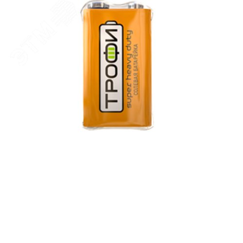 Батарейка Трофи 6F22-1S SUPER HEAVY DUTY Zinc (10/500/18000)