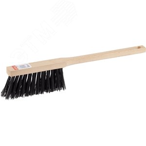 Щетка сметка ''EURO'', буковая ручка, жесткая щетина