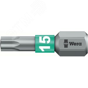 Бита биторсионная 867/1 BTZ TORX вязкая твердость хвостовик 1/4 C 6.3 TX 15X25 мм