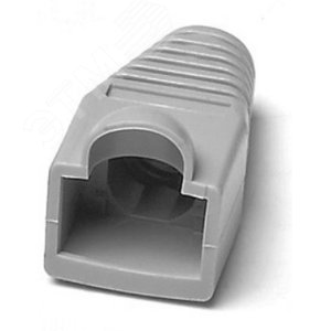 Колпачок изолирующий для разъемов RJ45 серый (10шт)