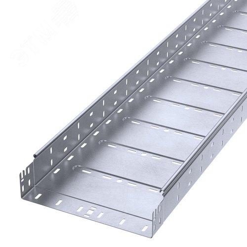 Лоток перфорированный Профи INOX (AISI 316) 300х80x6000 (1,2 мм) (12 м/уп)