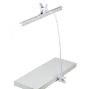 Подставка UFP-M04D-600 WHITE POLYBAG для светильника ULI-P, на прищепке, длина трубки 600мм. Белая. ФитоЛето