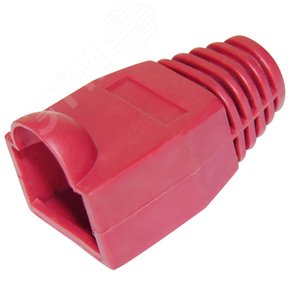 Колпачок изолирующий для разъемов RJ-45. красный,