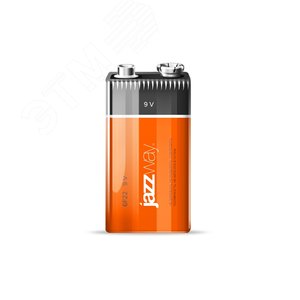 Элемент питания 6F22 (крона) солевой JAZZway Heavy Duty