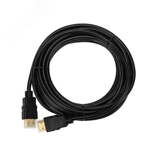 Кабель HDMI - HDMI 1.4, 5м, Gold