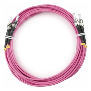 Патч-корд оптический duplex 20м ST-ST 50/125MM OM4 LSZH