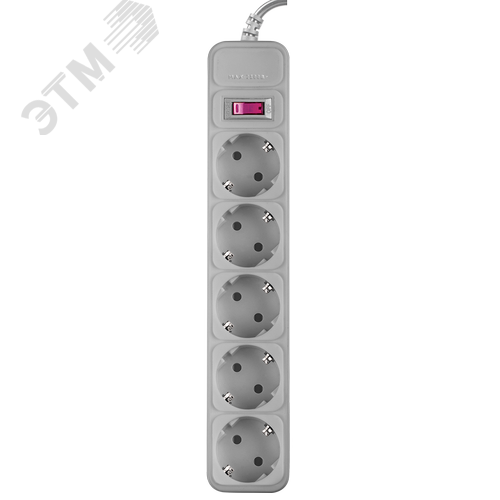 Фильтр сетевой ФАZА FOP-05GS-500-gy серый