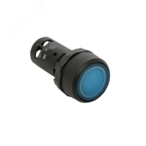 Кнопка с подсветкой OptiSignal Compact D22 C7-PL-M601 синяя 1НЗ 230 В AC XB7NW36M2