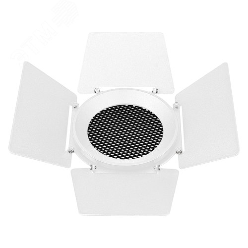 Бленда с сетчатым фильтром и посадочным кольцом LGD-NIKA-BDH-R100 (WH-BK) (Металл)