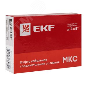 Муфта соединительная заливная МКС(Б) 1,5-6 мм2 (клеммник) PROxima